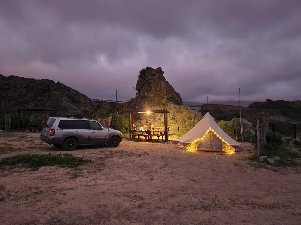 Glamping en Los Molles