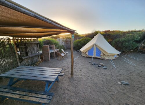 Los Molles - Camping Chivato - 2 camas de 1.5 plazas, 2 camas de 1 plaza - Sitio LOICA 40
