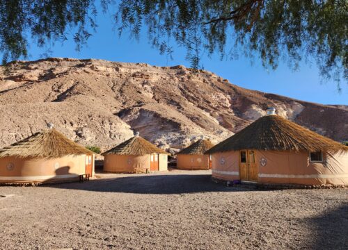 San Pedro - Glamping Altos de Quitor - 1 cama de 2 plazas, 2 literas de 1,5 plazas, Yurta Peine