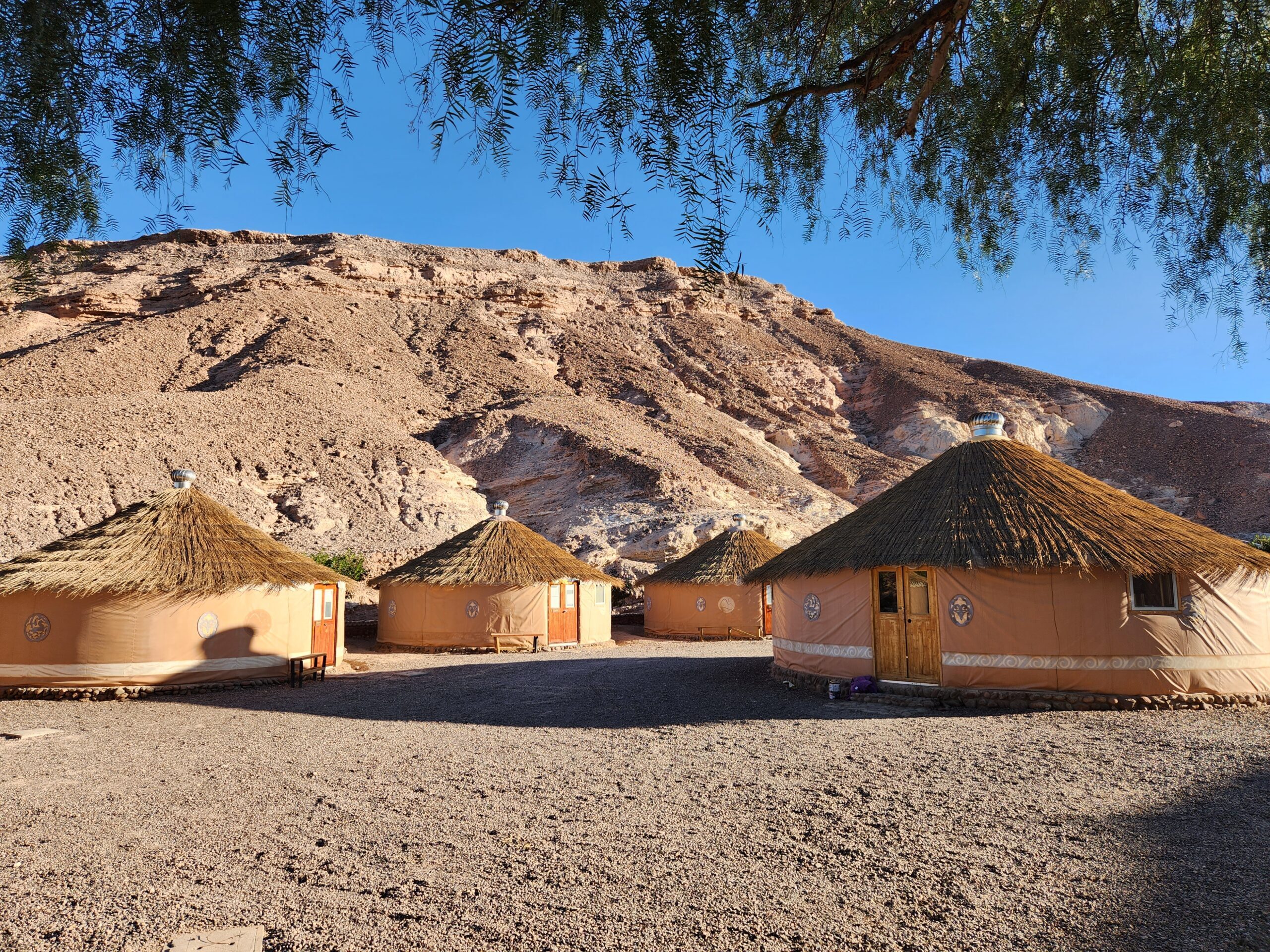 San Pedro - Glamping Altos de Quitor - 1 cama de 2 plazas, 2 literas de 1,5 plazas, Yurta Peine