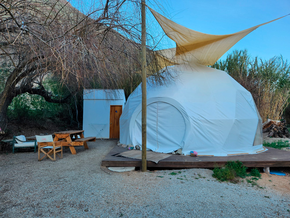 Valle del Elqui - Glamping Miraflores - 3 camas 2 plazas - Domo 1