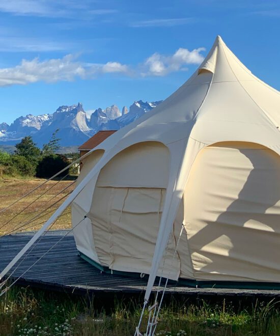 Torres del Paine - Riverside Camp - 2 camas de 1.5 plazas - Sitio Puma 1