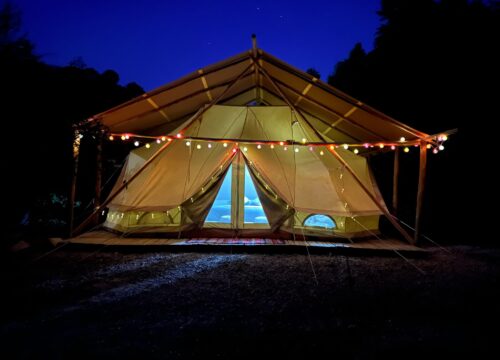 Cajón del Maipo - Ruca Maipo Glamping - 1 cama 2 plazas, 1 cama 1 plaza, 1 sillón cama - Carpa Ruca Maipo 1