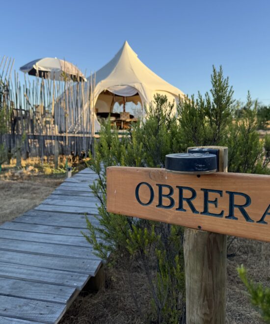 Litueche - La Colmena Glamping - 1 cama 2 plazas, 1 cama 1 plaza - Carpa Obrera