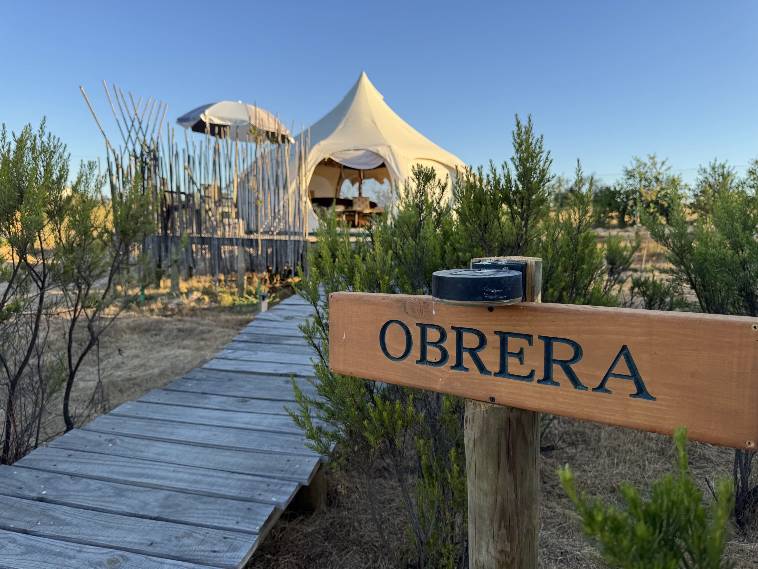 Litueche - La Colmena Glamping - 1 cama 2 plazas, 1 cama 1 plaza - Carpa Obrera