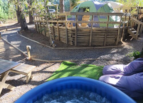 Puertecillo - Glamping Puertecillo - Hasta 2 carpas para 4 personas - Sitio Boldo / Con Jacuzzi incluido