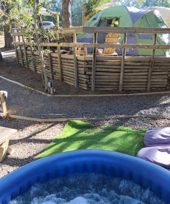 Puertecillo - Glamping Puertecillo - Hasta 2 carpas para 4 personas - Sitio Boldo / Con Jacuzzi incluido