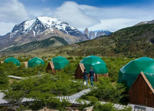 Torres del Paine - EcoCamp Patagonia - Cama Queen - Domo Superior