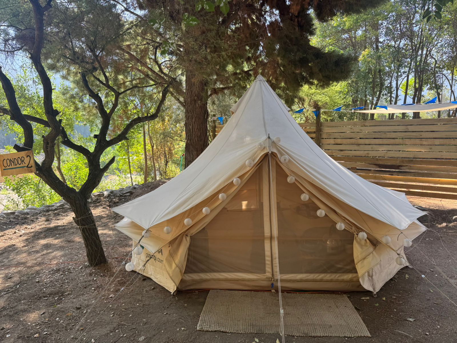 Cajón del Maipo - Parque del Agua - 2 camas 1.5 plazas, 1 cama 1 plaza - Sitio Cóndor 2