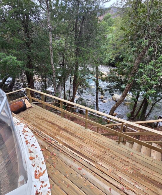 Chillán – Domos Killahue – 1 cama 2 plazas, 1 cama nido – Domo 2