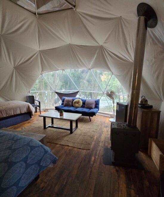 Chillán – Domos Killahue – 1 cama 2 plazas, 1 cama nido – Domo 3