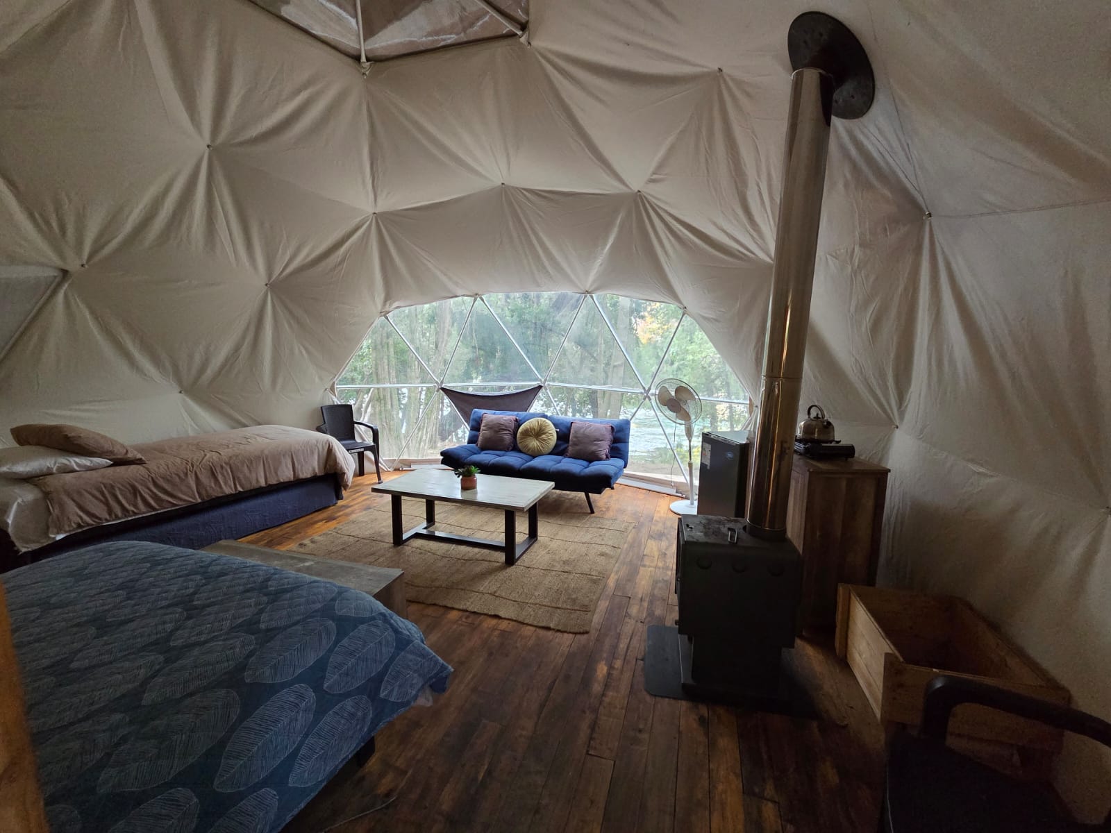 Chillán – Domos Killahue – 1 cama 2 plazas, 1 cama nido – Domo 3