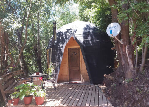 Chillán – Domos El Avellano de Los Pellines – 1 cama 2 plazas, 1 cama nido – Domo 2