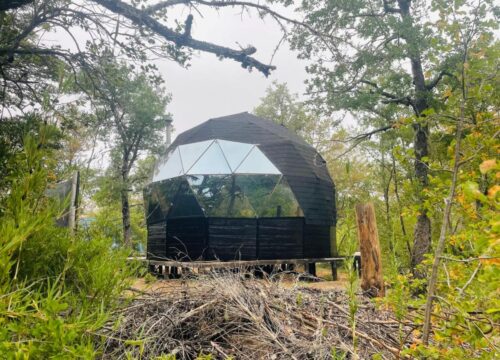 Chillán – Domos Black Domes – 1 cama 2 plazas, 1 camarote – Flower Dome