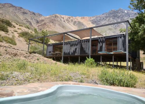 Cajón del Maipo - Refugio Base Camp - 3 literas de 1 plaza - Refugio Glaciar
