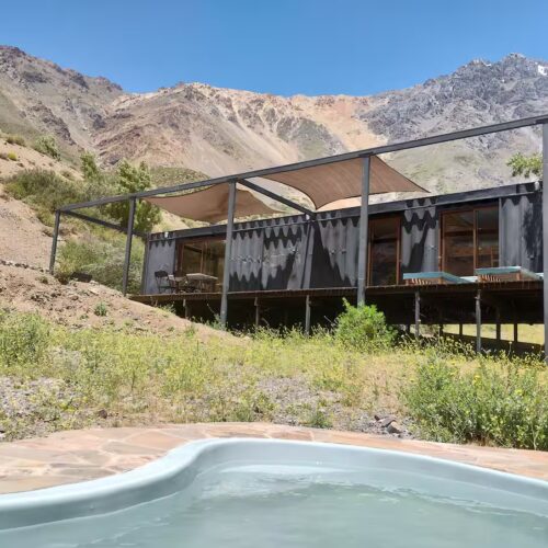 Cajón del Maipo - Refugio Base Camp - 3 literas de 1 plaza - Refugio Glaciar