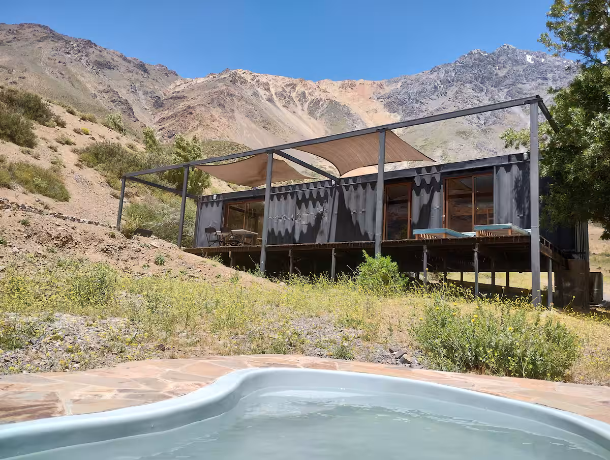 Cajón del Maipo - Refugio Base Camp - 3 literas de 1 plaza - Refugio Glaciar