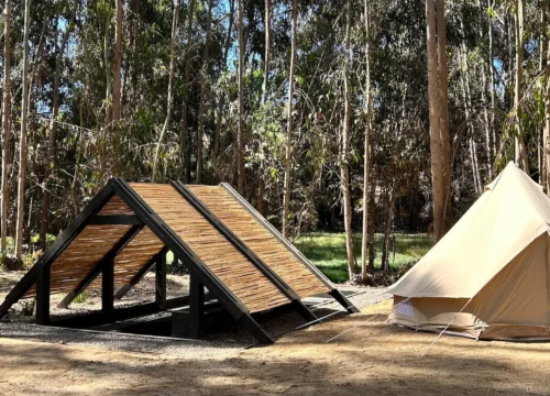 Longotoma - Camping Reserva Longotoma - 1 cama 2 plazas, 2 camas 1.5 plazas - Sitio Pilpilén QG 01