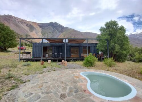 Cajón del Maipo - Refugio Base Camp - 3 literas de 1 plaza - Refugio Montaña